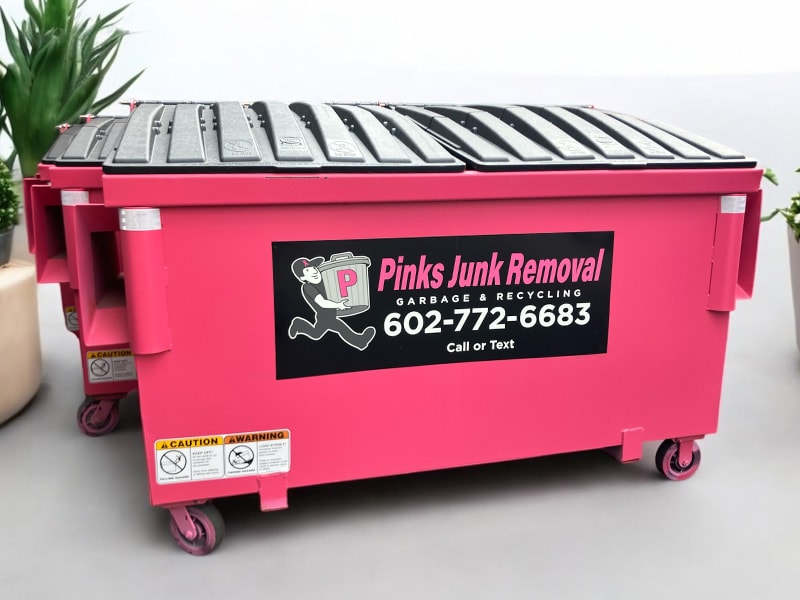 Pinks Bins 2-yard dumpster